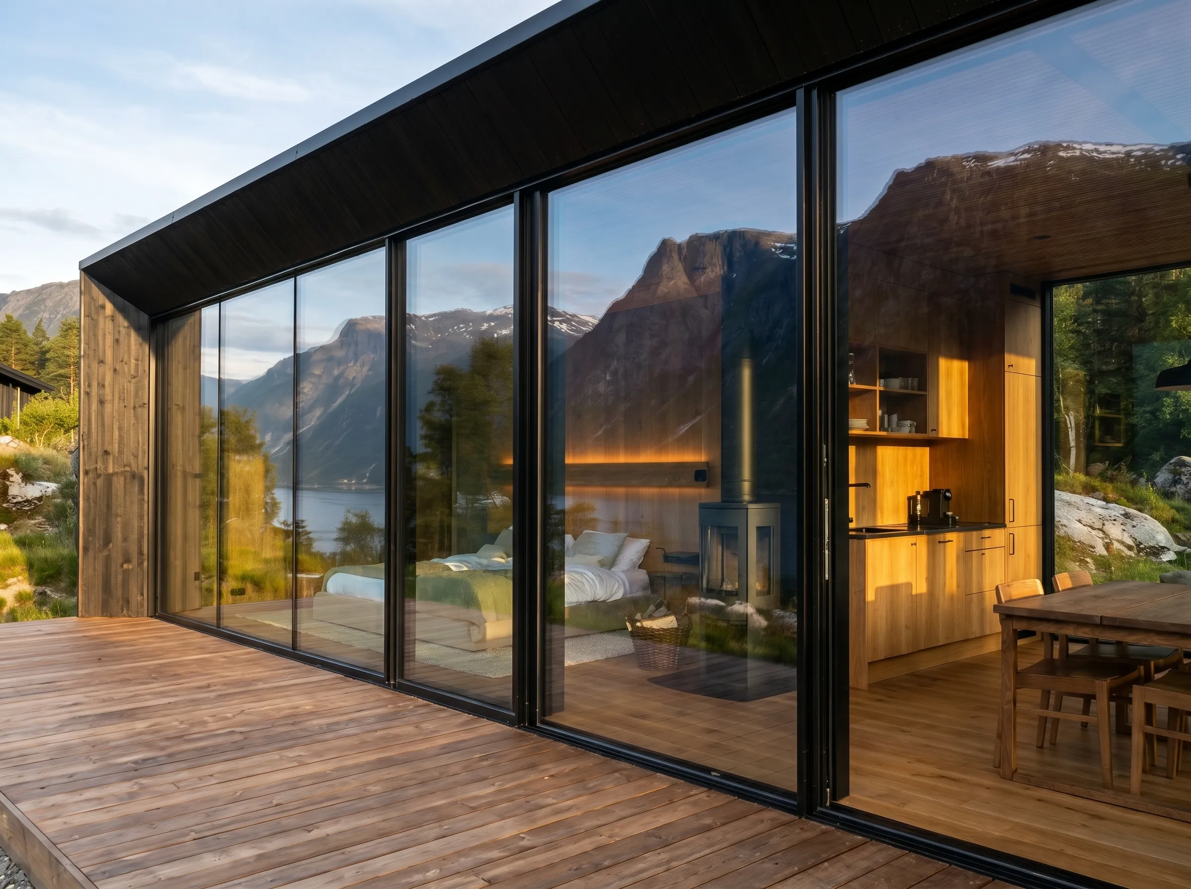 petite maison modulaire et préfabriquée de 29m2 Winbaum L