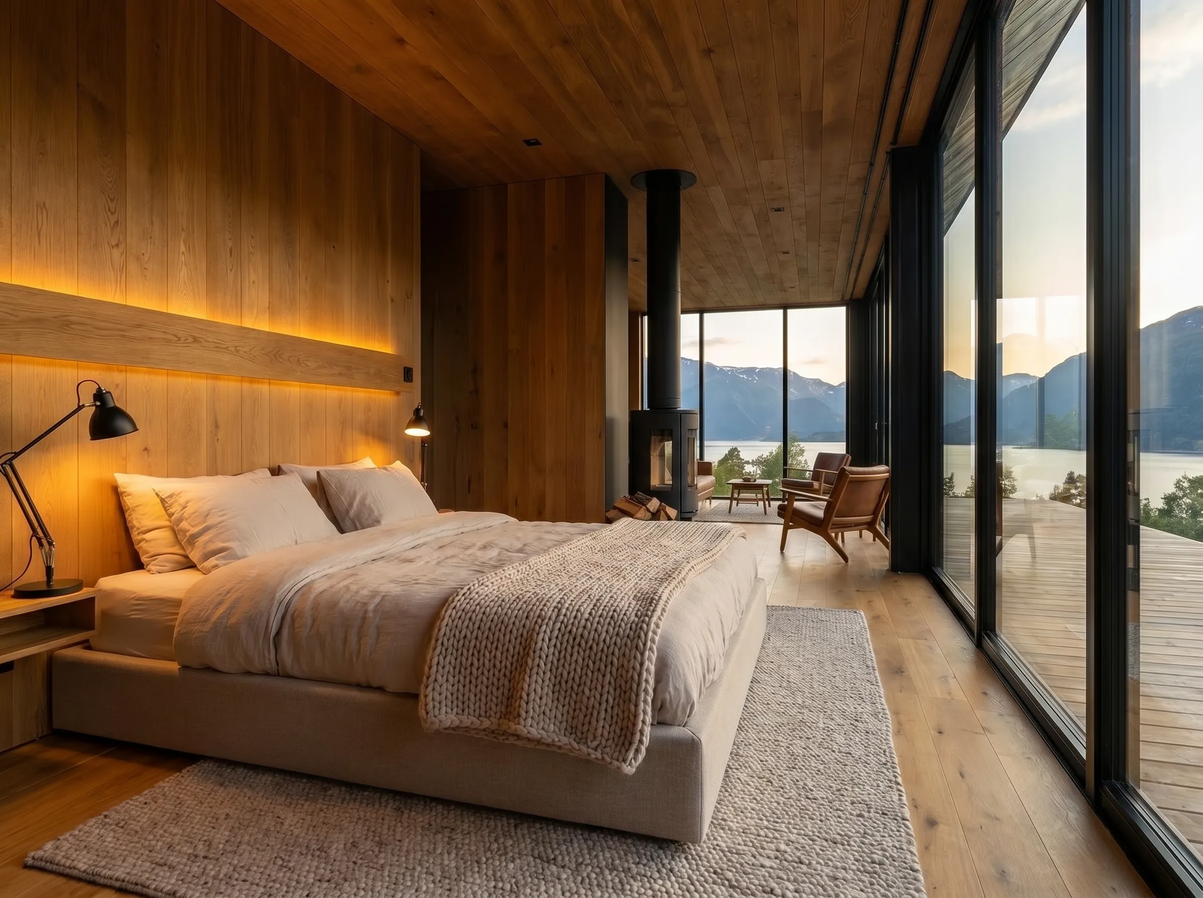 chambre petite maison modulaire et préfabriquée de 29m2 Winbaum L