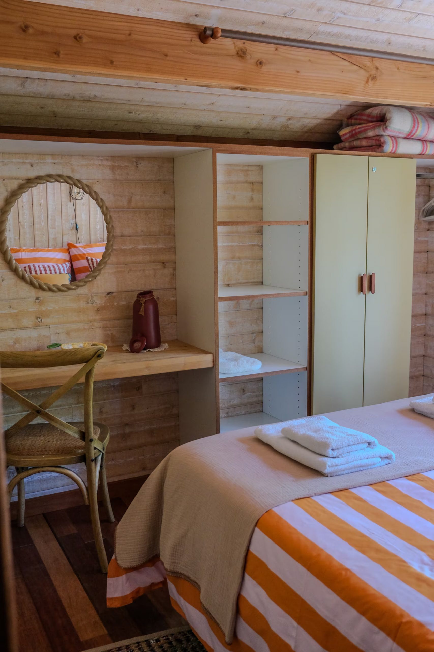 chambre petite maison en bois de 67m2 pour les vacances Bassin d'Arcachon