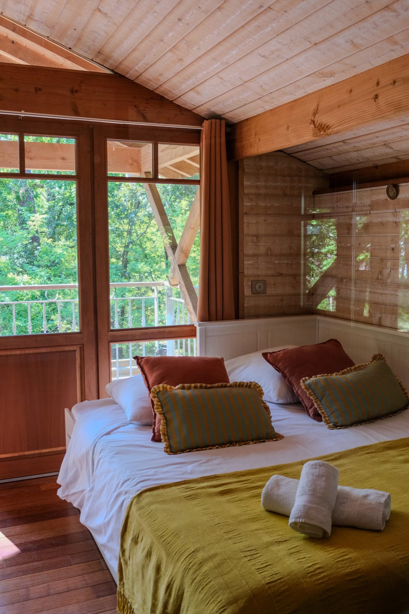 chambre avec terrasse petite maison en bois de 67m2 pour les vacances Bassin d'Arcachon