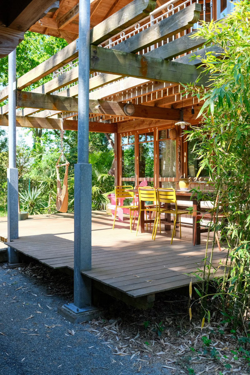 terrasse avec pergola