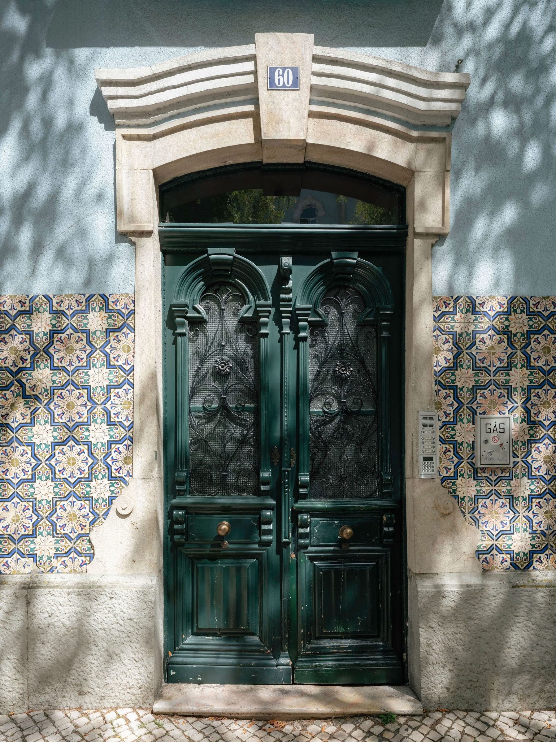 immeuble Lisbonne Portugal avec azulejos immeuble Lisbonne Portugal avec azulejos