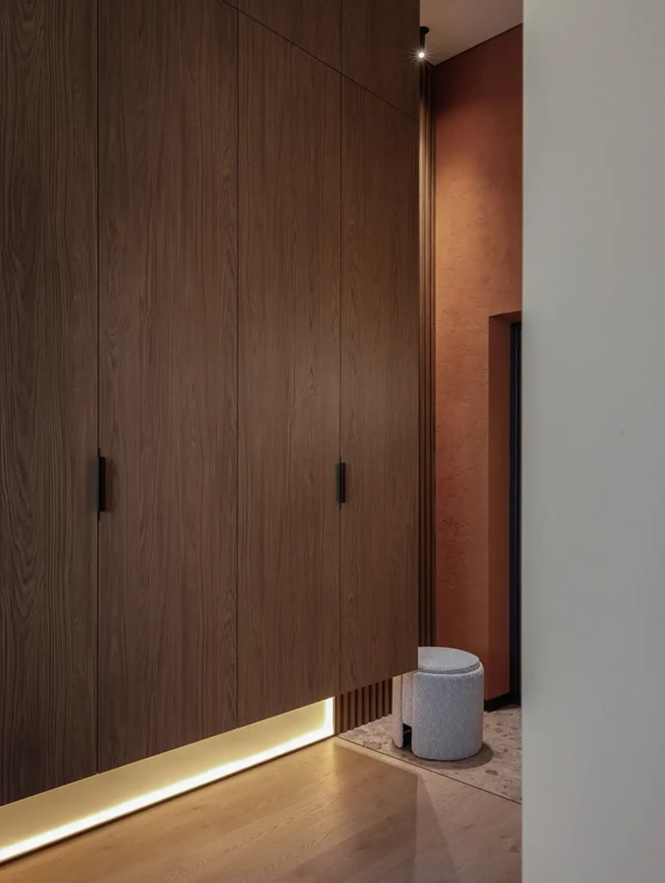 entrée sol terrazzo studio de 36m2 décoration contemporaine