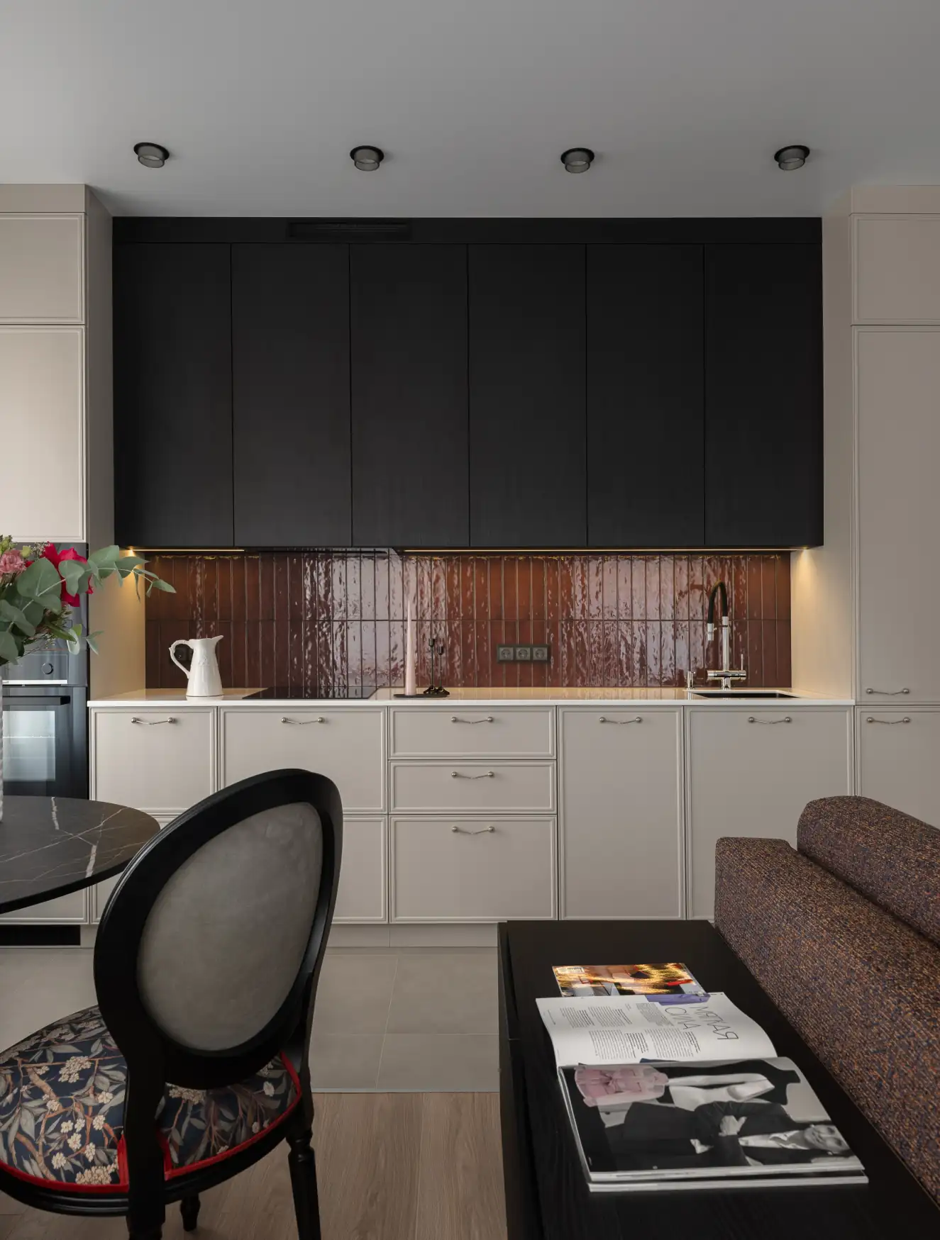salon et cuisine ouverte petit appartement de 44m2 décoration contemporaine salon et cuisine ouverte petit appartement de 44m2 décoration contemporaine