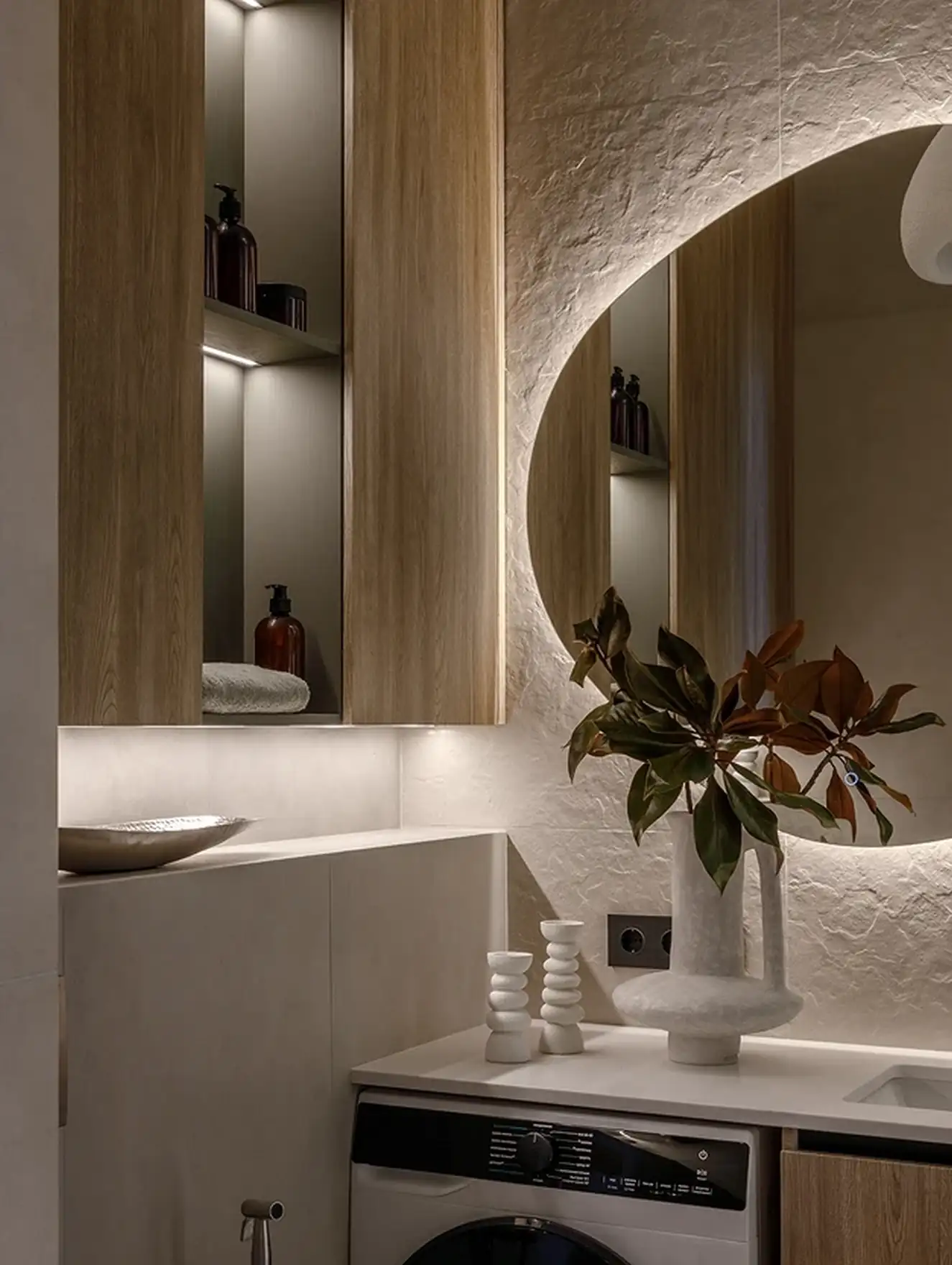 salle de bain studio de 36m2 décoration contemporaine