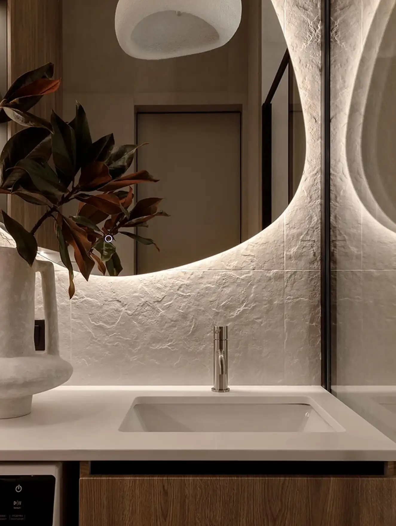 salle de bain studio de 36m2 décoration contemporaine