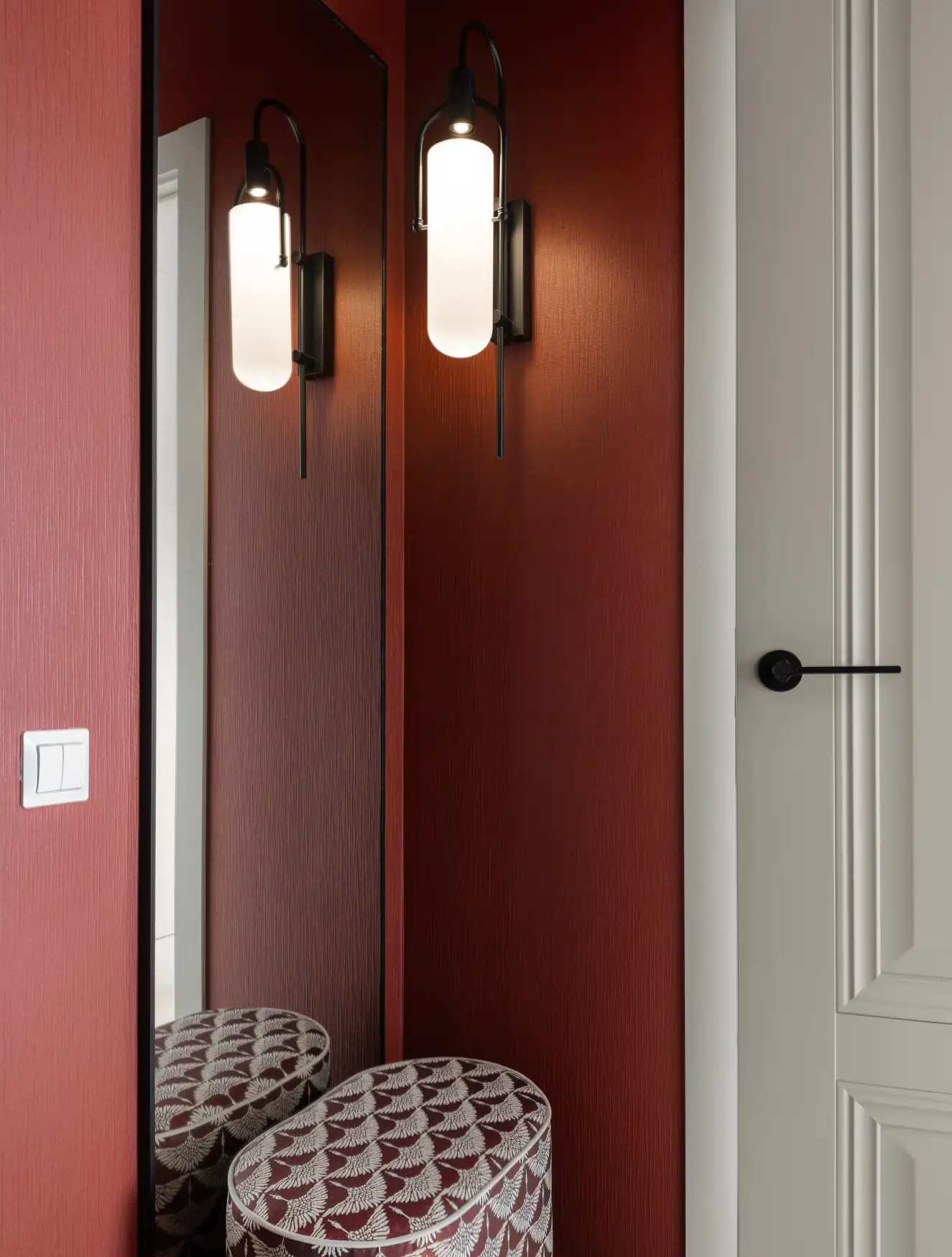entrée bordeaux technique color blocking entrée bordeaux technique color blocking