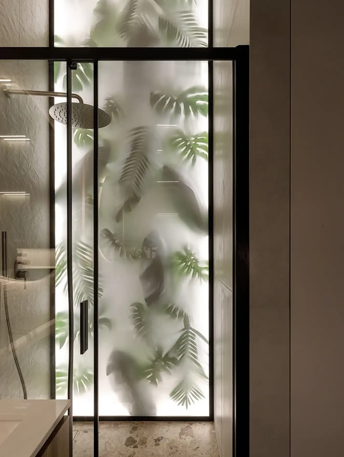 salle de bain studio de 36m2 décoration contemporaine