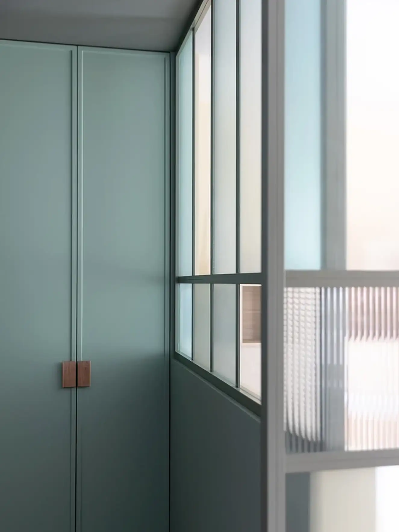 entrée avec verrière