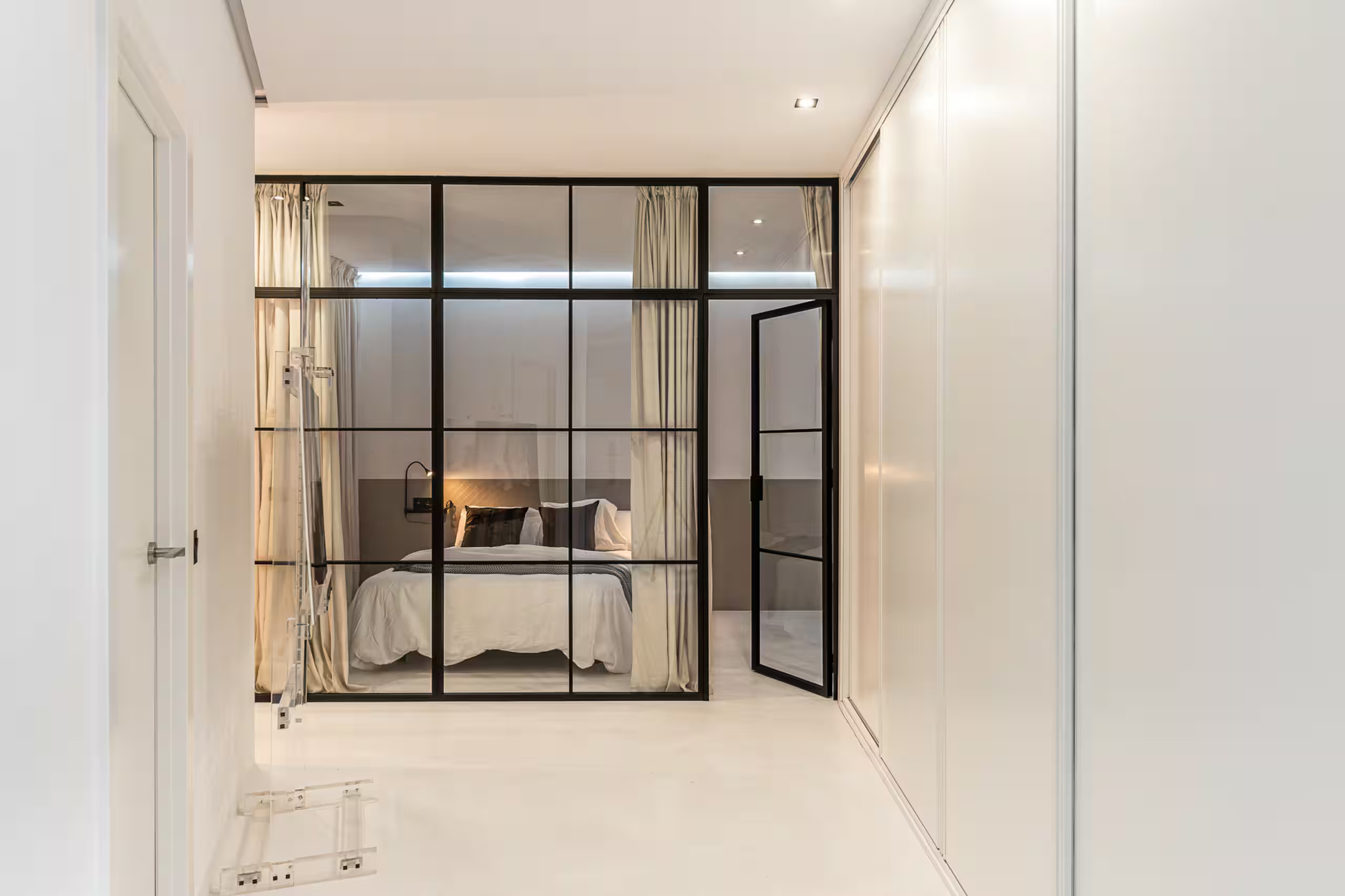 chambre décoration contemporaine avec verrière chambre décoration contemporaine avec verrière