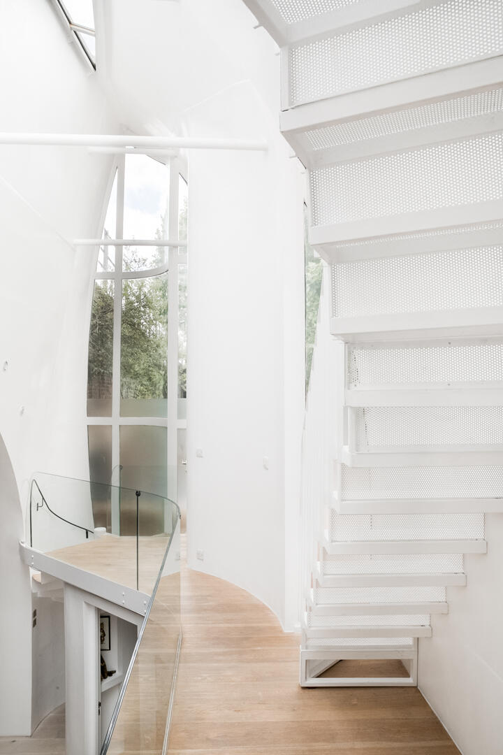 palier et escalier maison atypique à Londres Archway Studios palier et escalier maison atypique à Londres Archway Studios