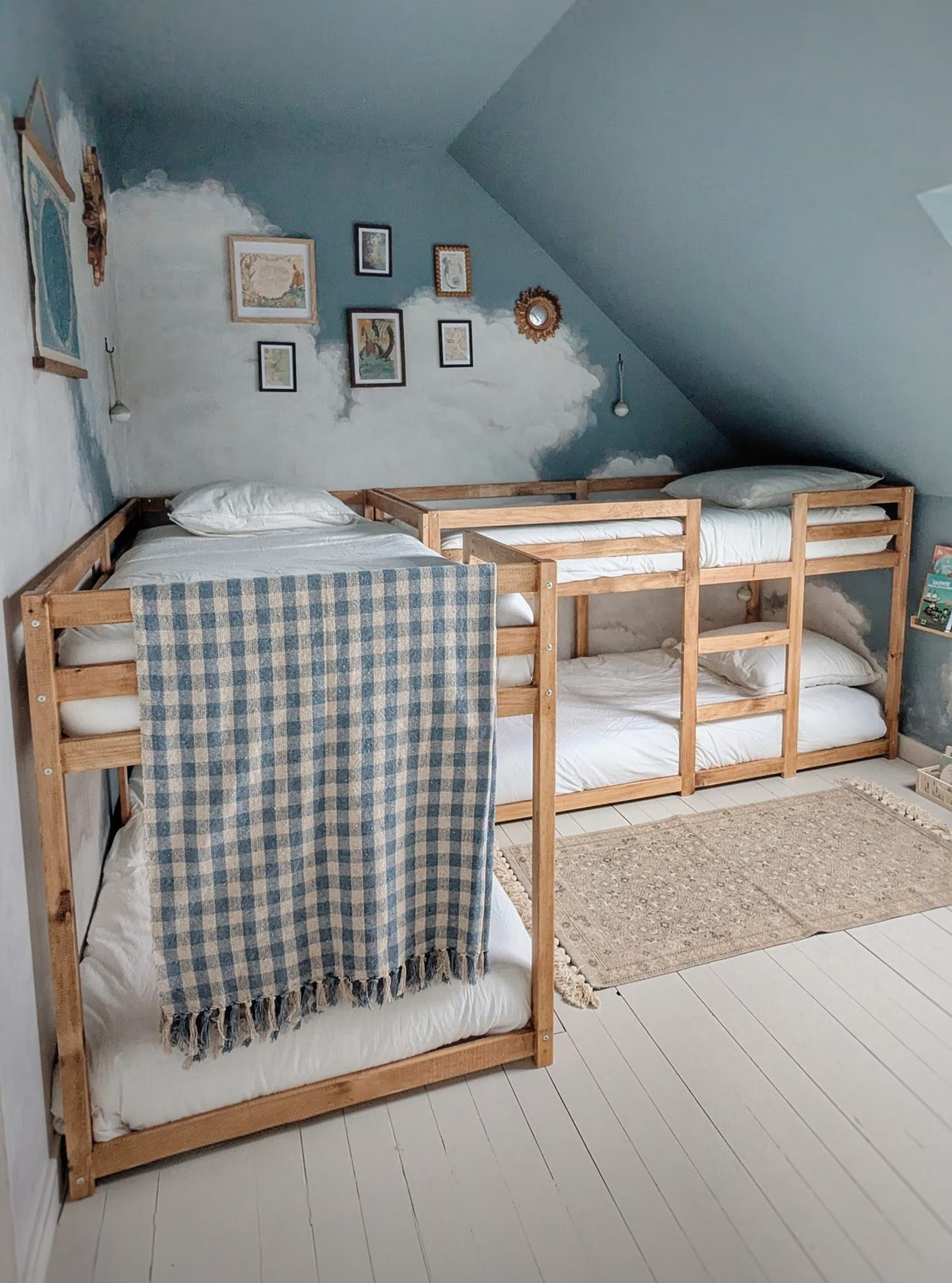 chambre enfant style dortoir Ker Darwin Paimpol