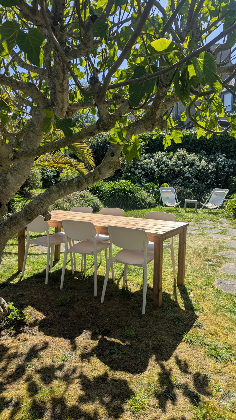 jardin maison près de la mer en Bretagne Ker Darwin Paimpol