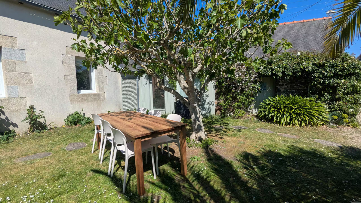 jardin maison près de la mer en Bretagne Ker Darwin Paimpol