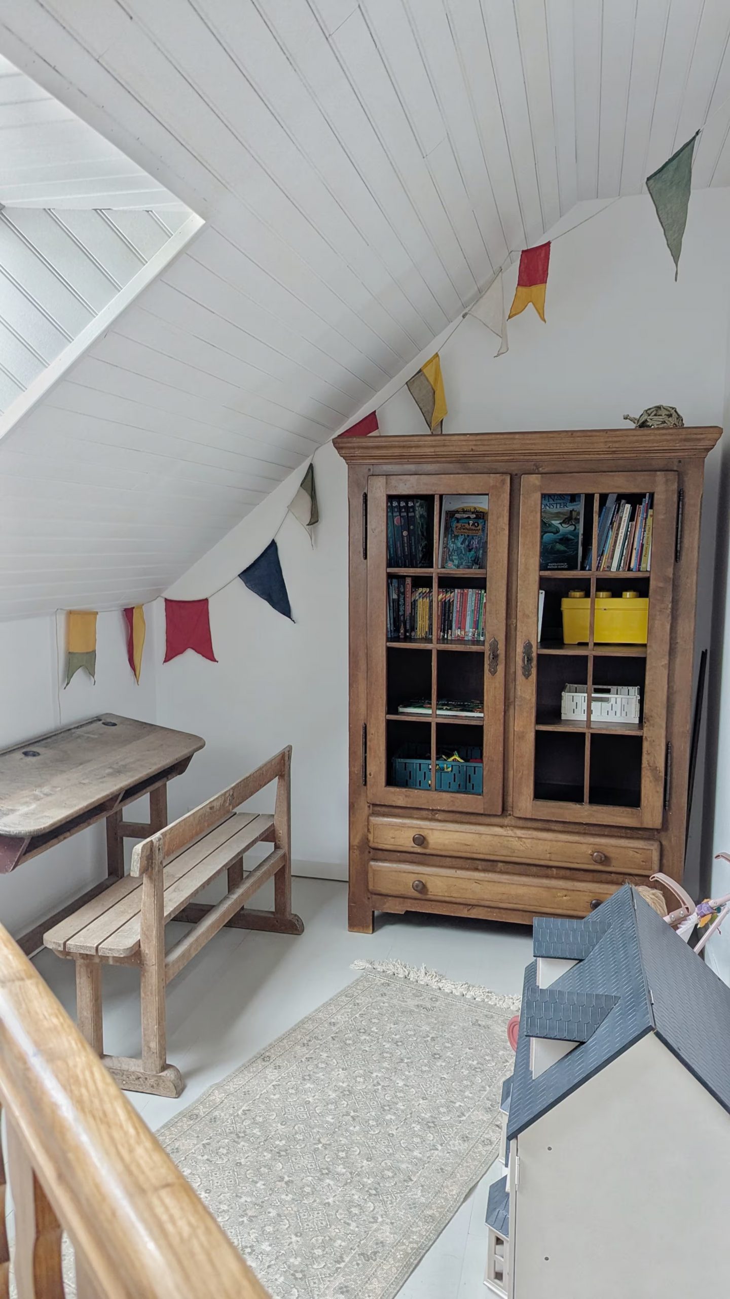 salle de jeu sur mezzanine Ker Darwin Paimpol