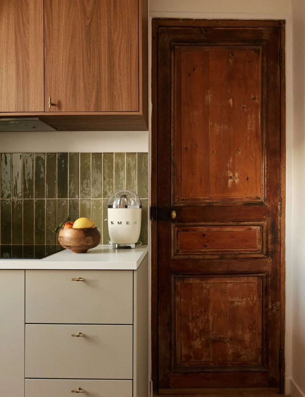 cuisine décoration contemporaine studio Paris rénové style campagne