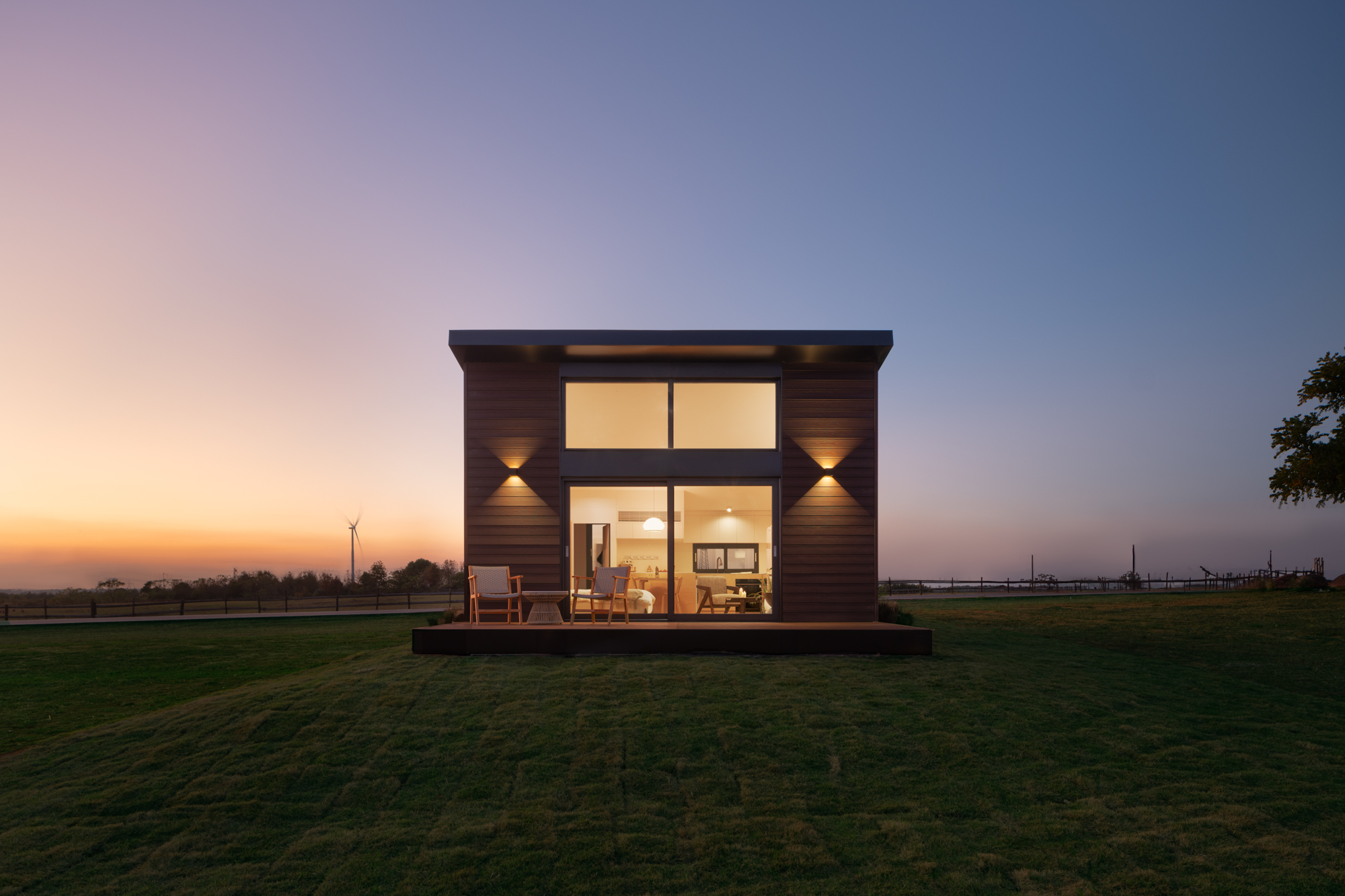maison pliable 45m2 par Unfold House