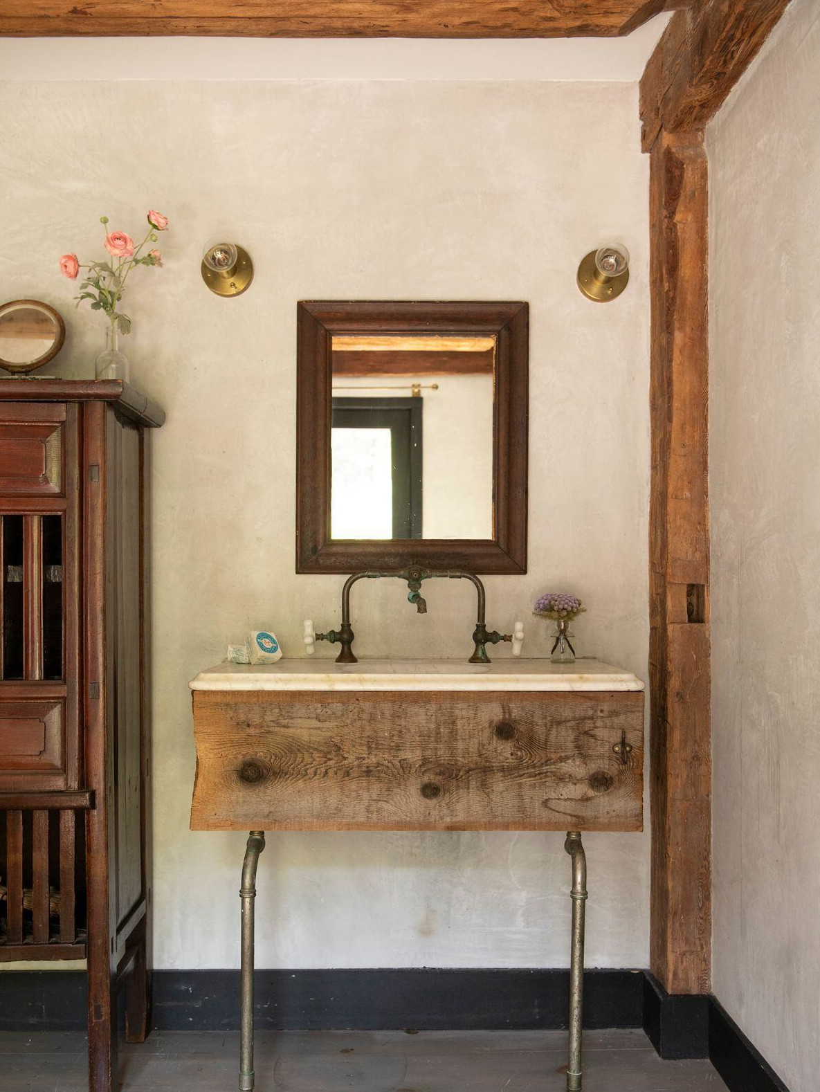 salle de bain vintage
