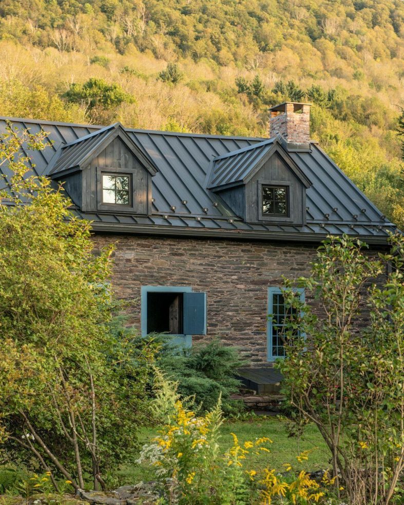 maison du 18è siècle dans les Catskills décoration rustique chic
