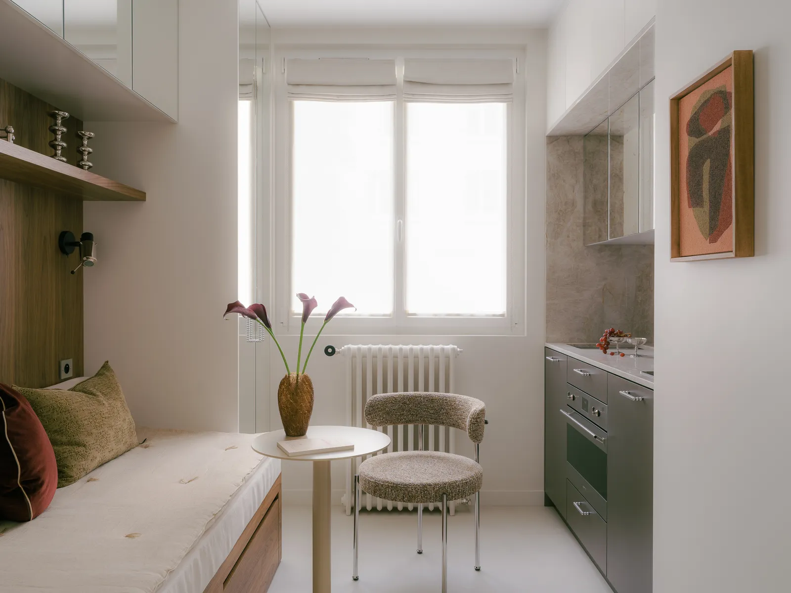 studio 10m2 Paris décoration contemporaine