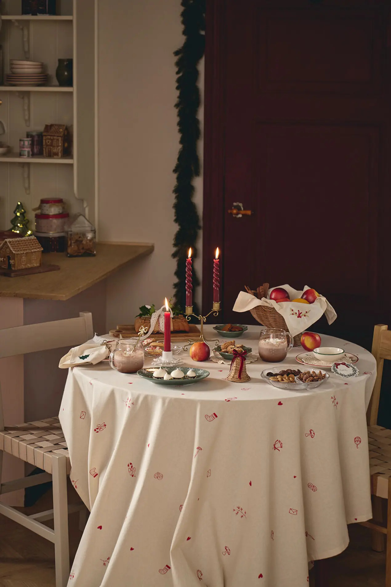 salle à manger décoration Noël salle à manger décoration Noël