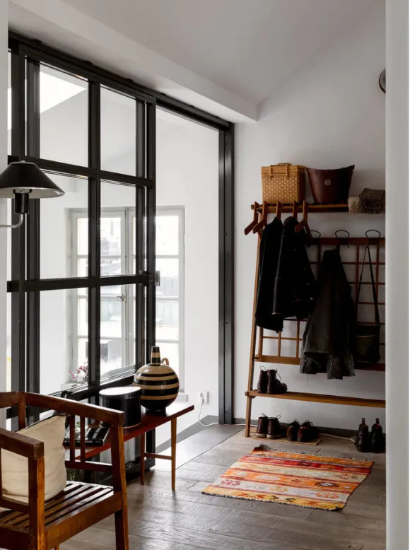 entrée avec verrière